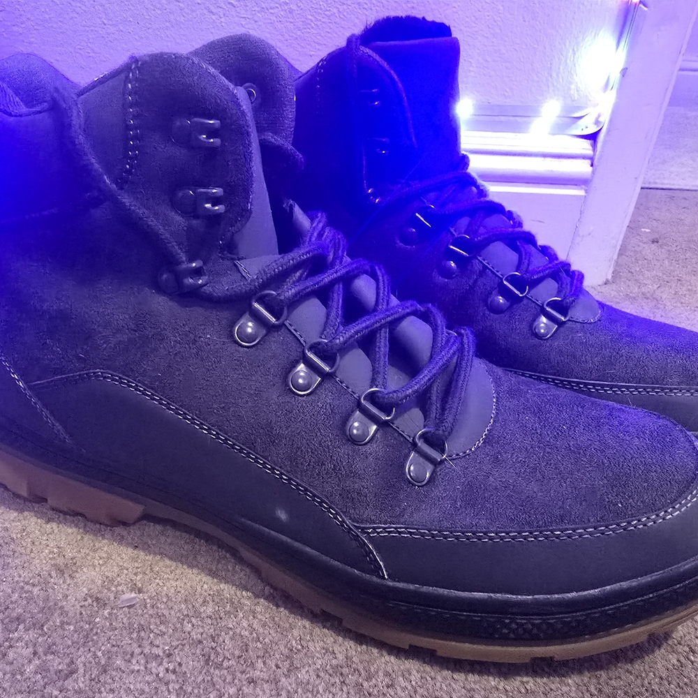 Men's Gray Hiking Boots